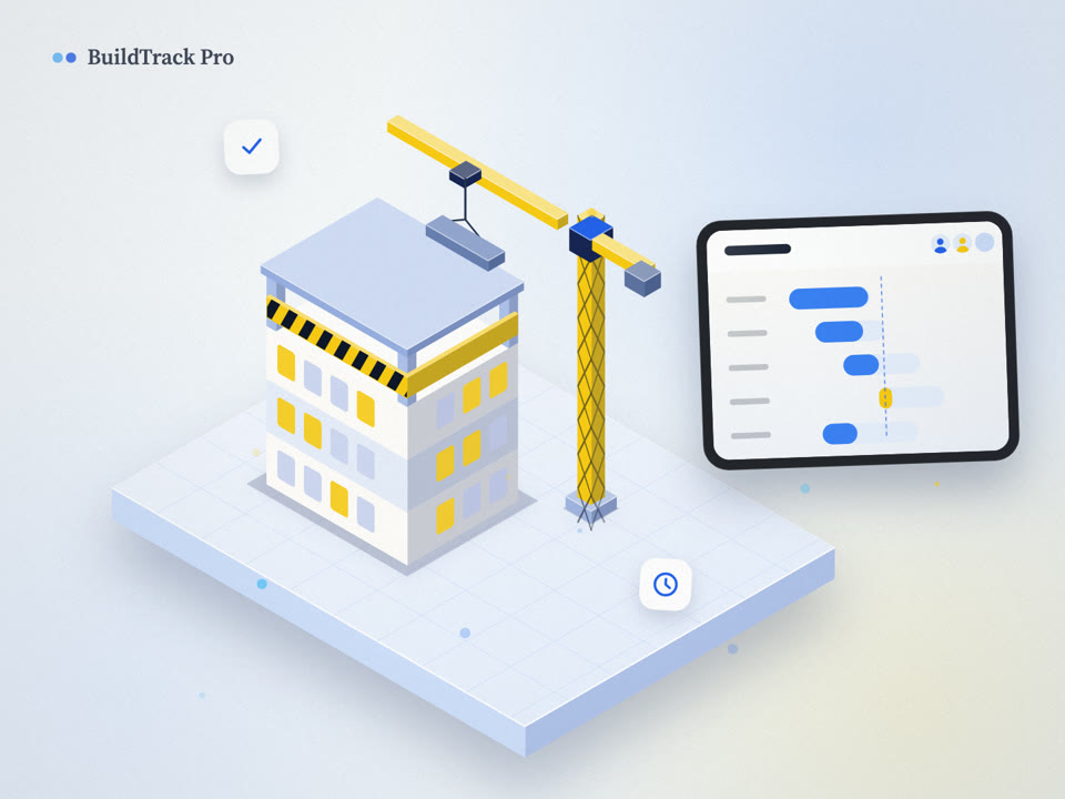 BuildTrack Pro — Construction Tech project by SMNIFY