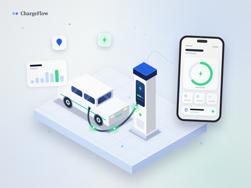 ChargeFlow — IoT / Green Tech project by SMNIFY