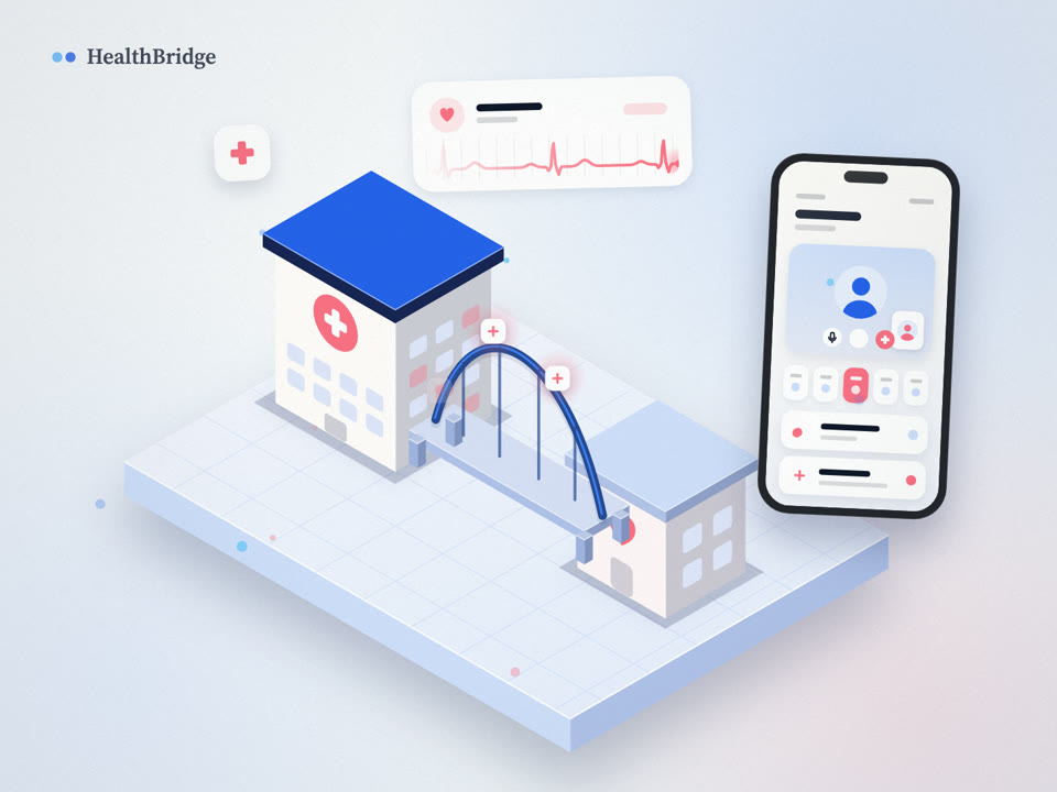 HealthBridge — Healthcare project by SMNIFY