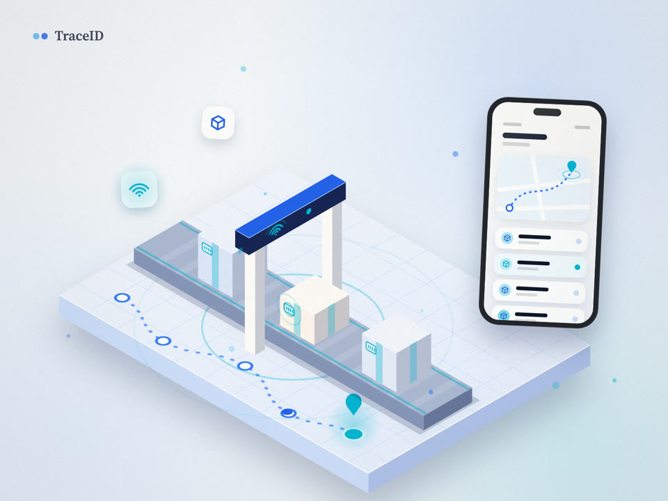 TraceID — IoT / Logistics project by SMNIFY